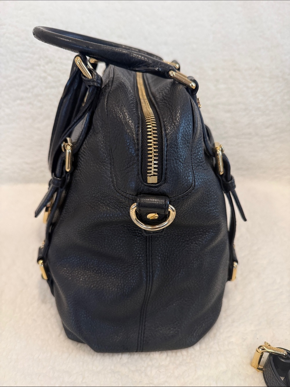 Micheal Kors | Bedford Satchel 
Pebbled leather - large bag - Picture 6 of 12